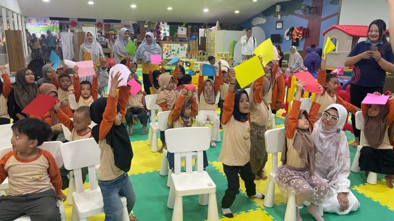 Anak anak cerdas Paud Al Azhaar Tulungagung